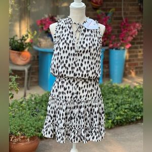 Buddylove Sage Meow Tie Dress